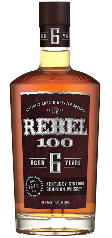 Rebel 6 Year Old 100 Proof Kentucky Straight Bourbon Whiskey 750ml
