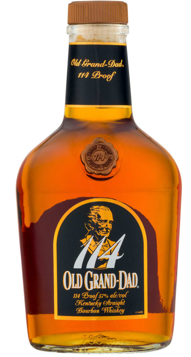 Old Grand-Dad 114 Barrel Proof Kentucky Straight Bourbon Whiskey  750ml