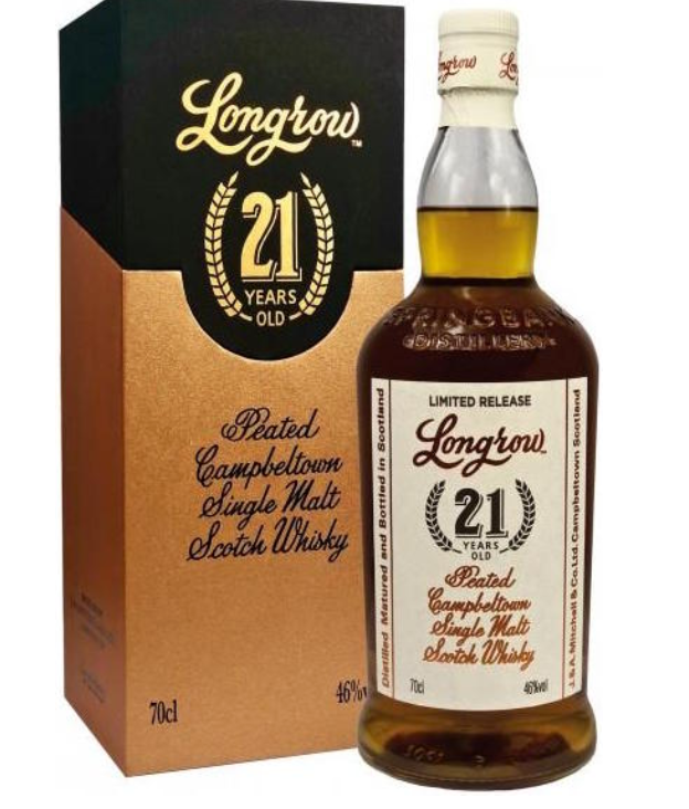 Longrow 21 Year Old Peated Single Malt Scotch Whisky 700ml