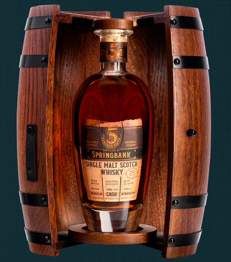 Perfect Fifth Springbank 25 Year Old Single Malt Scotch Whisky 750ml