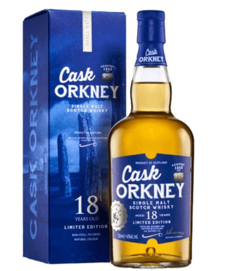 A.D. Rattray Cask Orkney 18 Year Old Single Malt Scotch Whisky