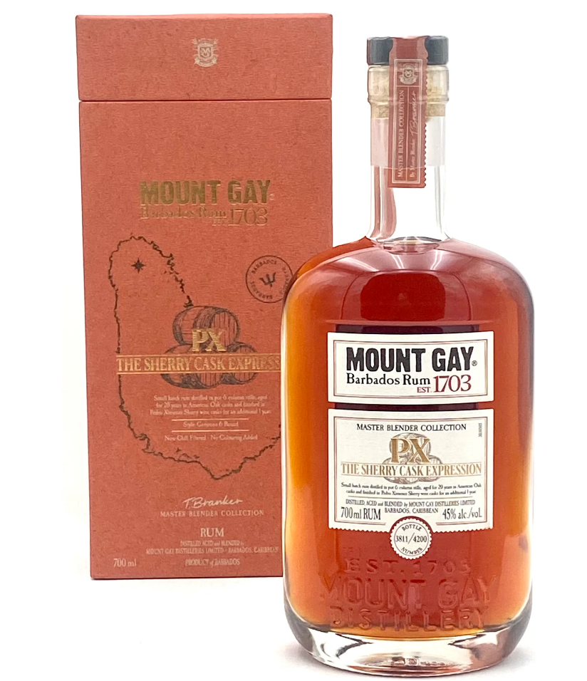 Mount Gay Master Blender Collection PX The Sherry Cask Expression Aged Rum 750ml