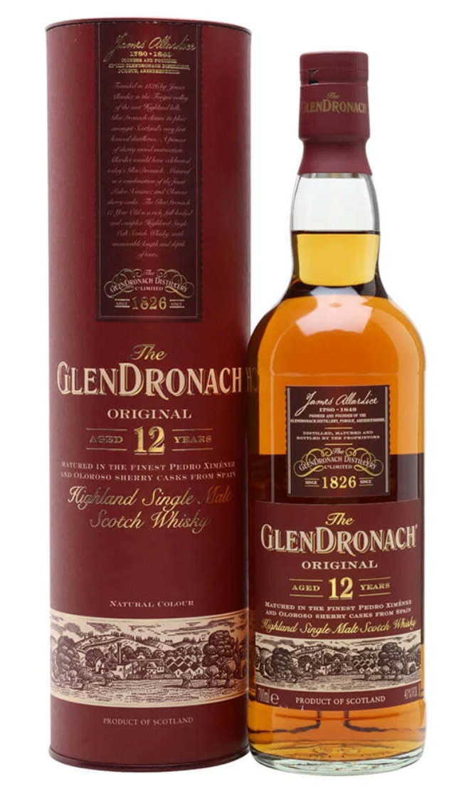 2003 Glendronach Original 12 Year Old Single Malt Scotch Whisky 750ml