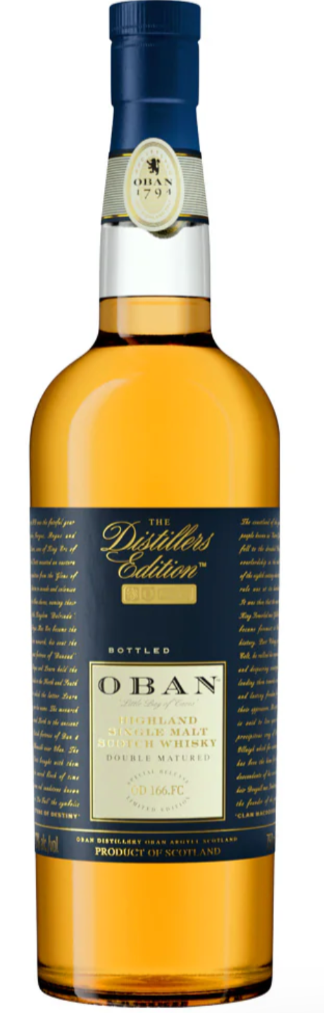 Oban Highland Single Malt Scotch Whiskey 750ml