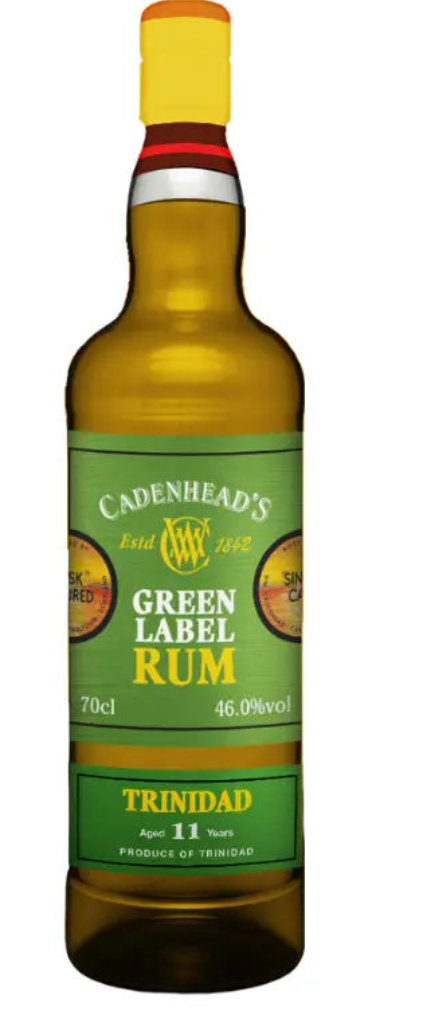 Cadenhead's Green Label Trinidad 11 Year Old Rum 700ml