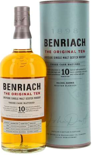 1898 BenRiach The Original 10 Year Old Single Malt Scotch Whisky