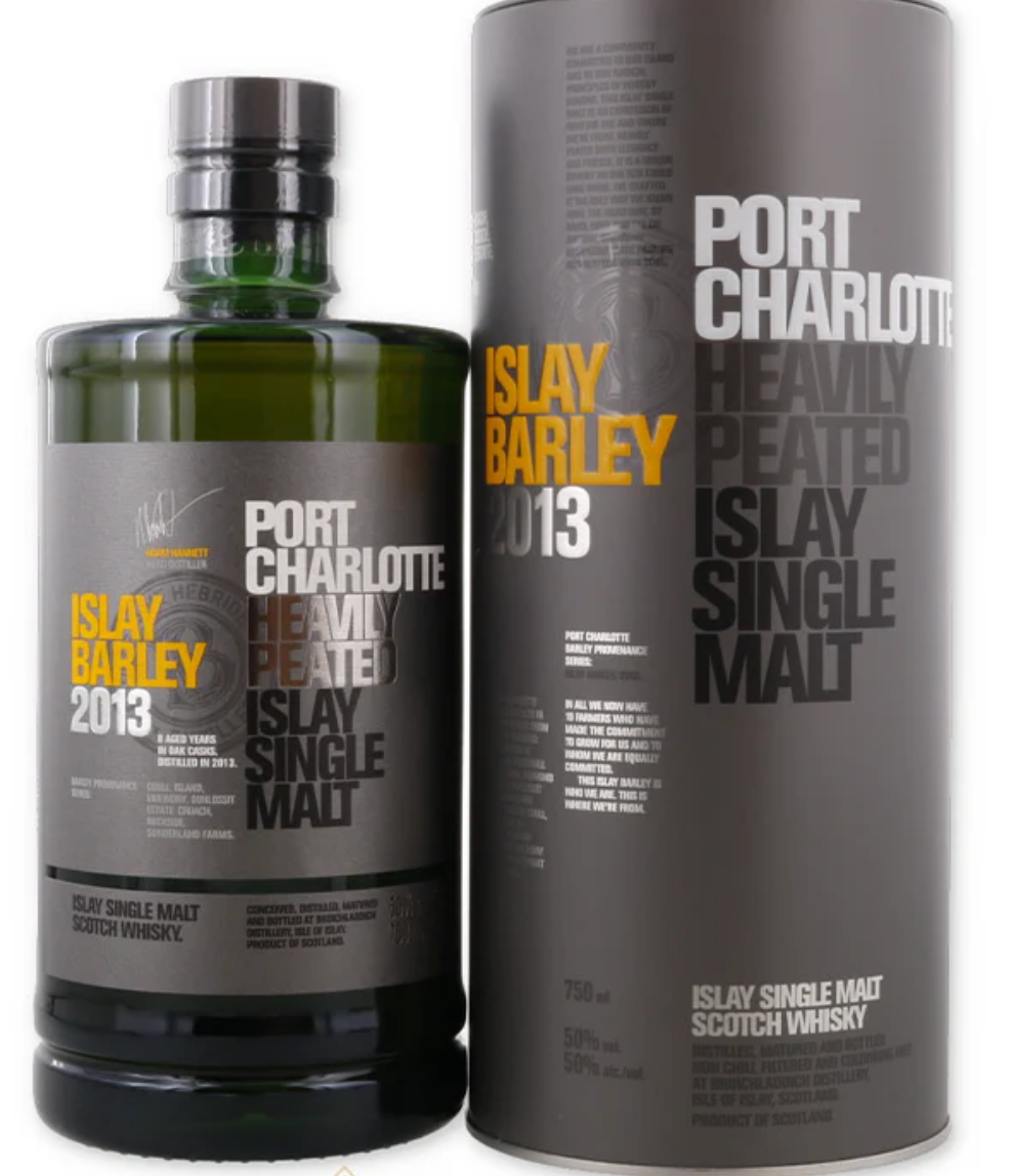 2013 Bruichladdich Port Charlotte IBHP Islay Barley Heavily Peated Vintage Single Malt Scotch Whisky 750ml