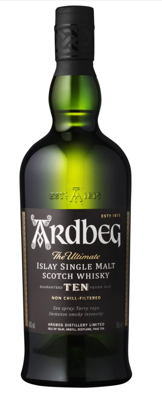 Ardbeg Ten Year Old Islay Single Malt Scotch Whisky 700ml