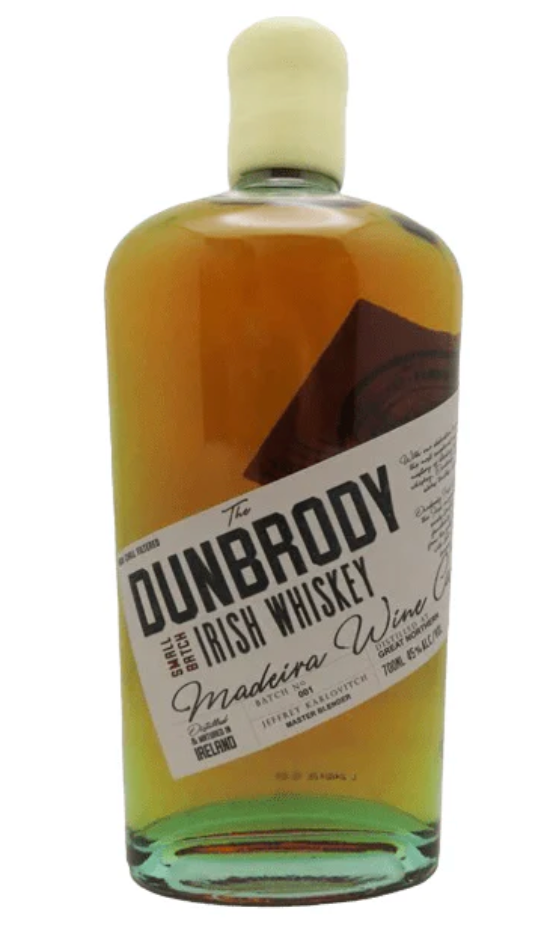 Dunbrody Madeira Wine Cask Finish Irish Whiskey