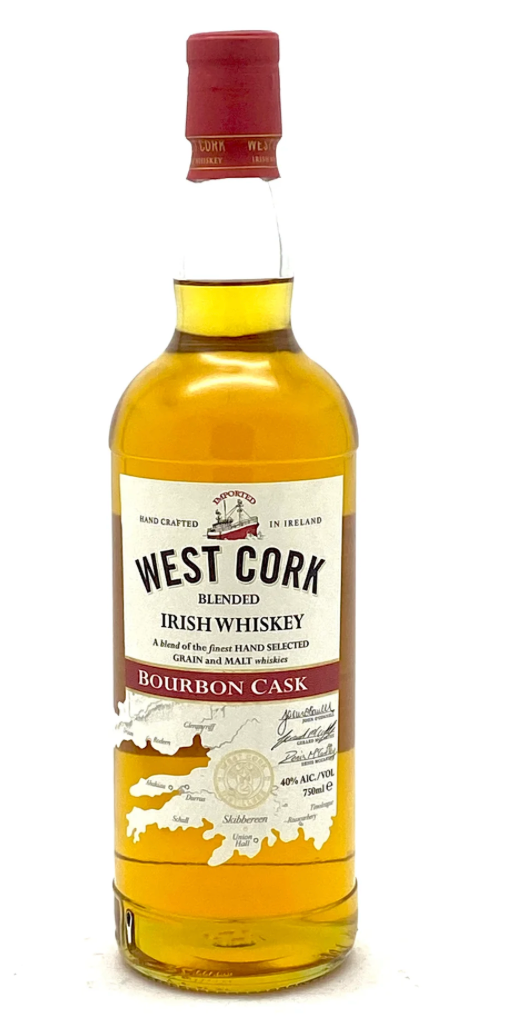 West Cork Distillers West Cork Bourbon Cask Blended Irish Whiskey 750ml