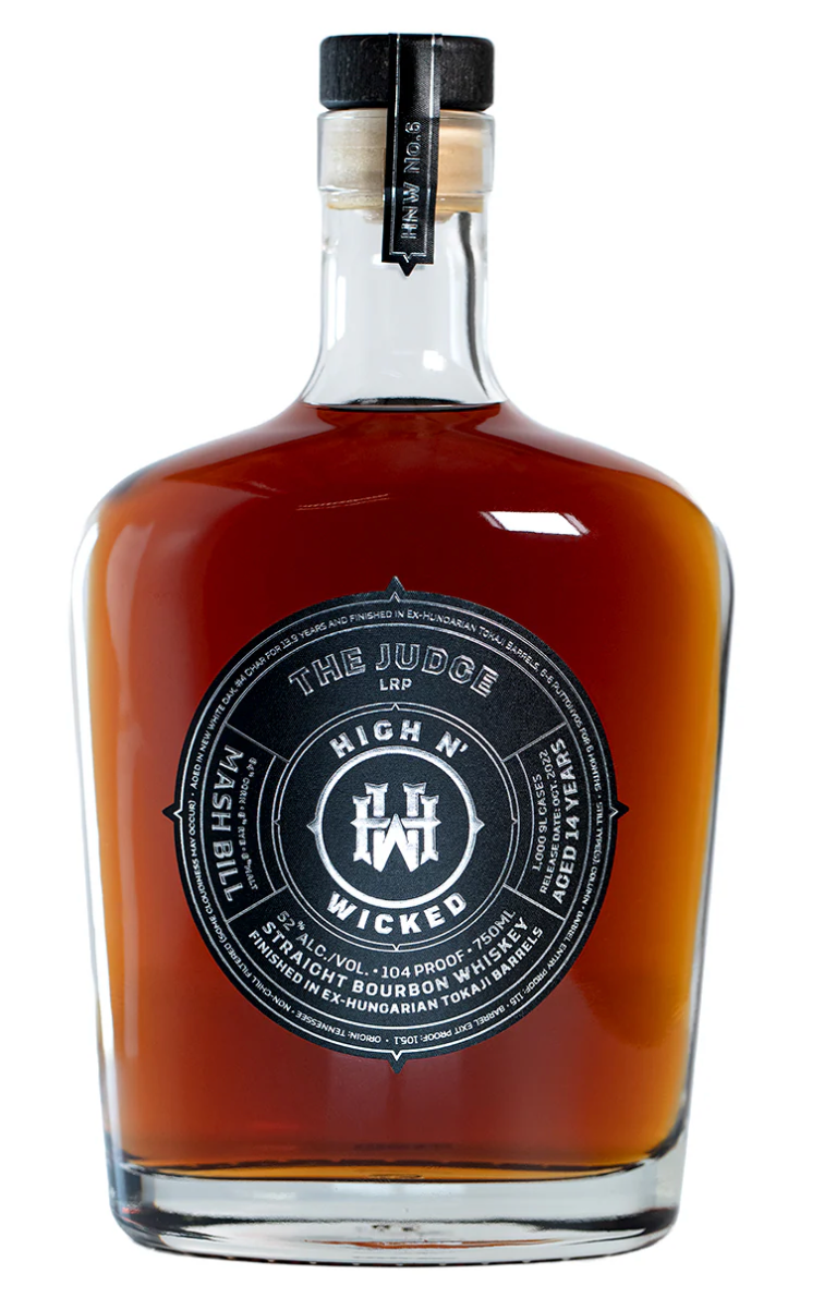 High N' Wicked The Judge 14 Years Old Straight Bourbon Whiskey 750ml