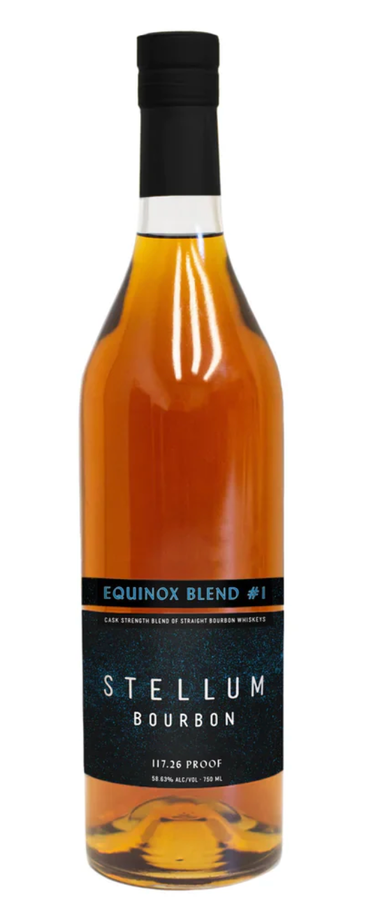 Stellum Black Equinox Blend Straight Bourbon Whiskey 750ml