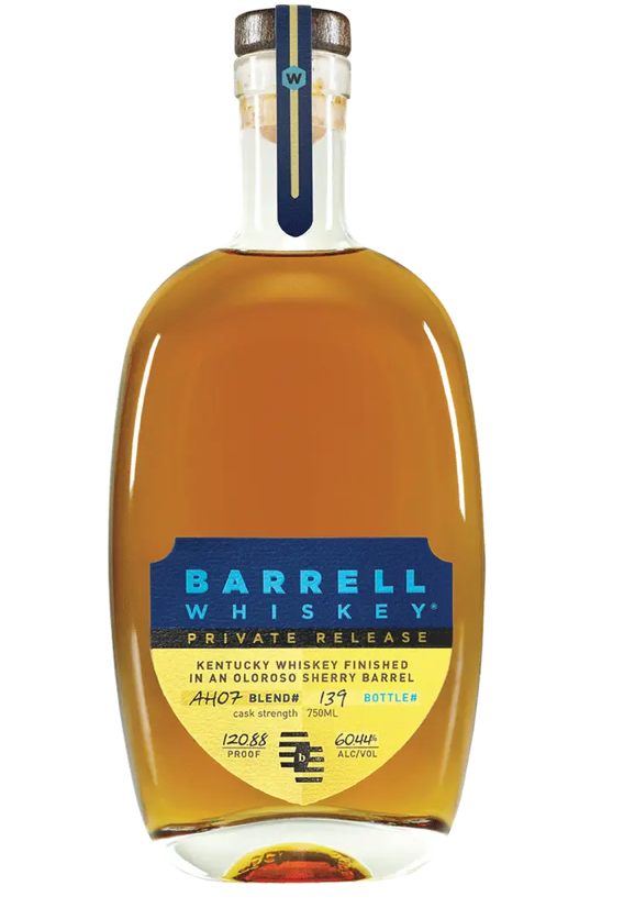 Barrell Craft Spirits Private Release Sercial Madeira Barrel Finish Cask Strength Kentucky Whiskey 750ml