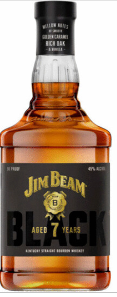 Jim Beam 7 Year Old Straight Bourbon Whiskey