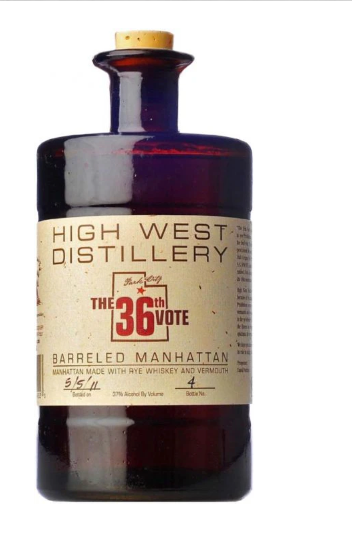 High West The 36th Vote Barreled Manhattan Whiskey