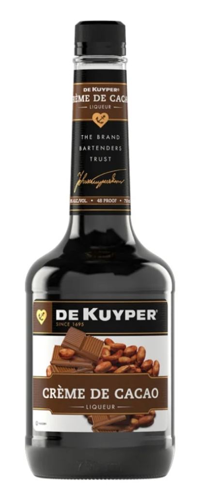 De Kuyper Creme de Cacao Dark Liqueur 750ml
