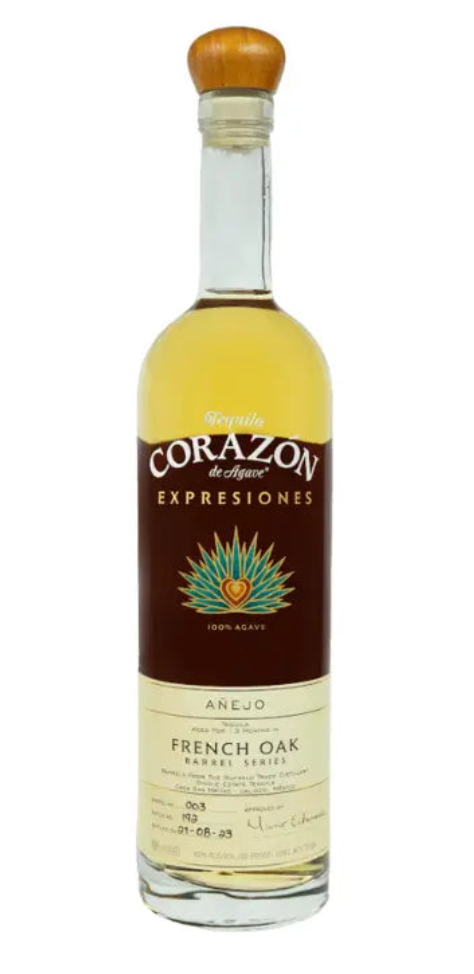 Corazon de Agave Barrel Series French Oak Anejo Tequila 750ml