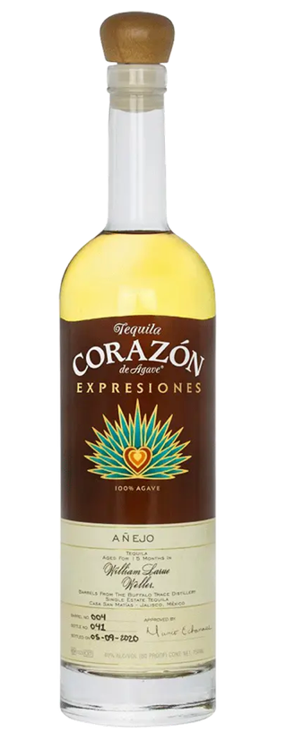 Corazon de Agave Expresiones William Larue Weller Barrels Anejo Tequila 750ml
