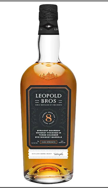 Leopold Bros Three Chamber 8 Year Old Rye Whiskey 750ml