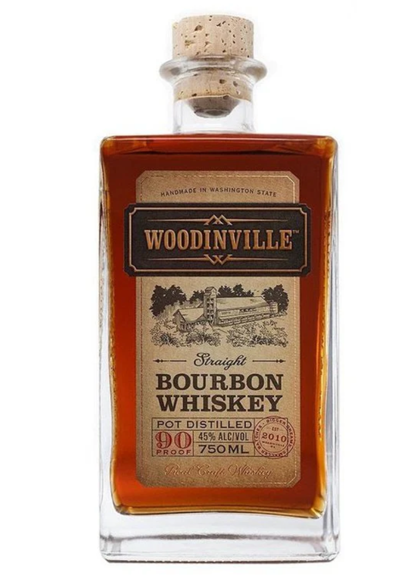 Woodinville Private Select Single Barrel Straight Bourbon Whiskey 750ml