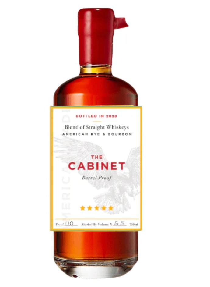 The Cabinet Barrel Proof Blended Straight Whiskey