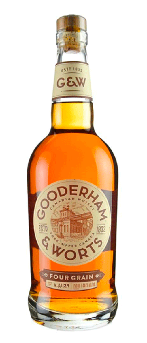 Gooderham & Worts Four Grain Canadian Whiskey 750ml