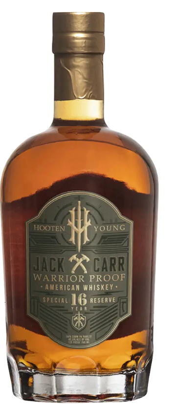 Hooten Young Jack Carr Warrior Proof 16 Year Old American Whiskey 750ml