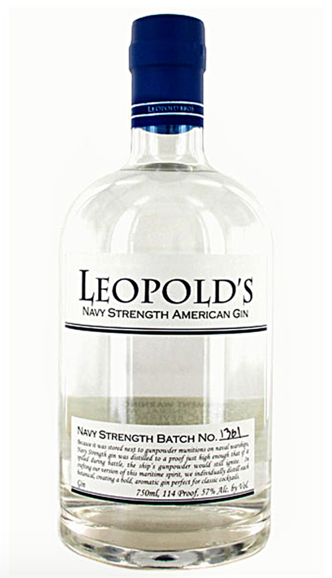 Leopold's Navy Strength American Small Batch Gin