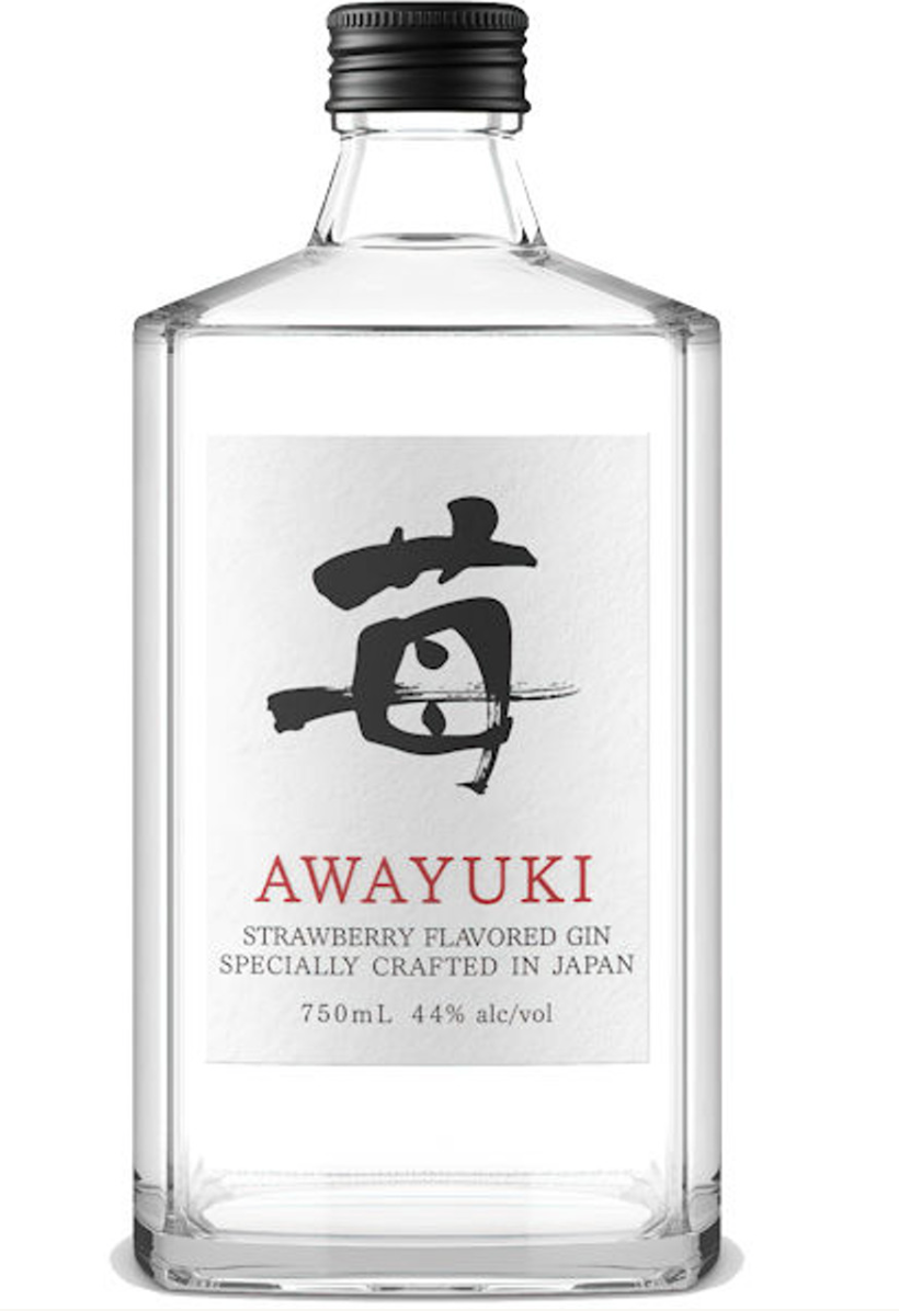 Awayuki Strawberry Flavored Gin 750ml