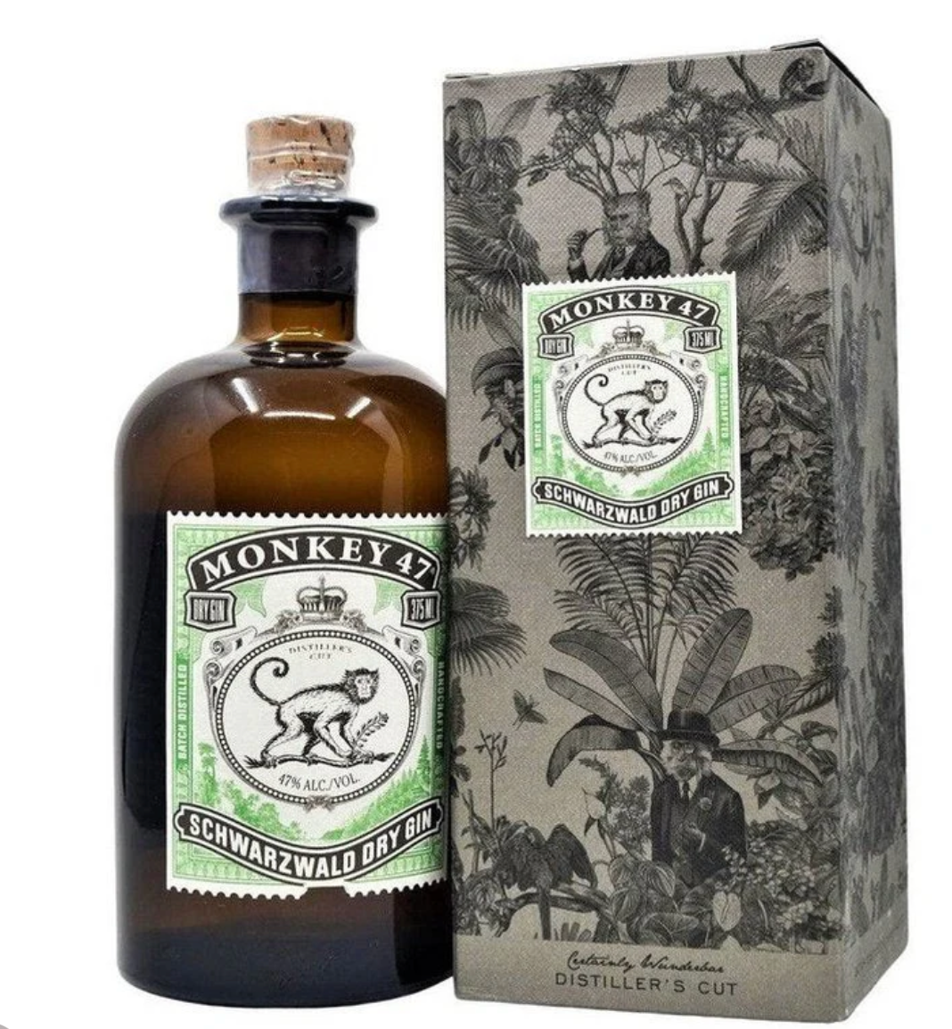 Black Forest Distillers Monkey 47 Distillers Cut Schwarzwald Dry Gin 375ml