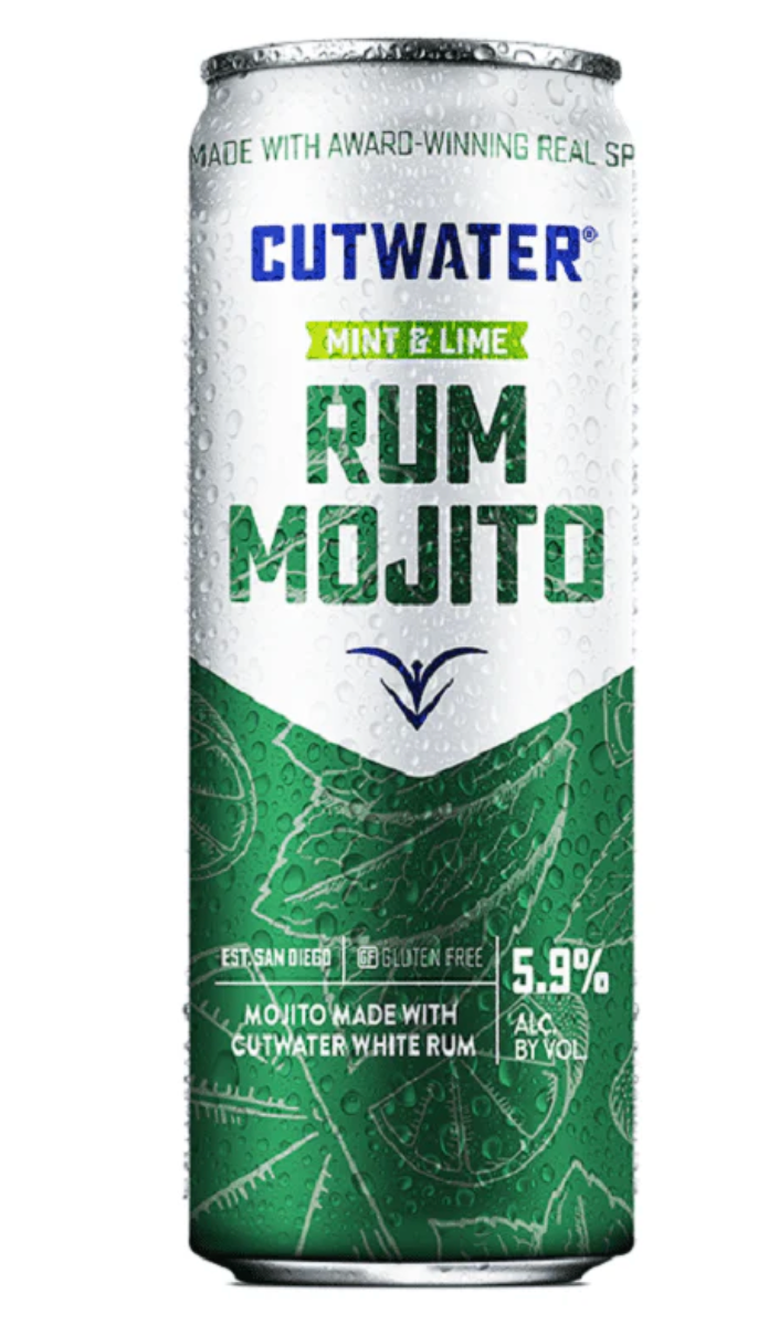 Cutwater Spirits Rum Mint Mojito Cocktail