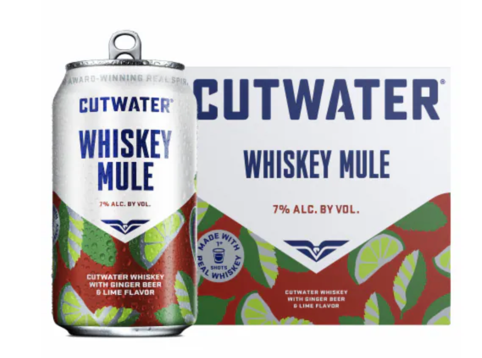 Cut Water Whiskey Mule 4 Pack 355ml