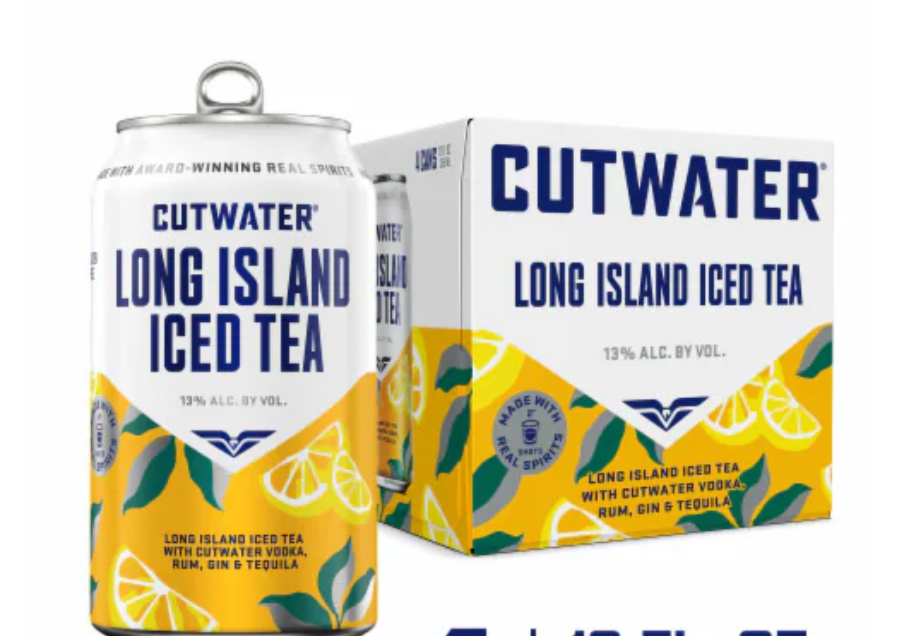 Cut Water Long Island Iced Tea 4 Pack 355ml