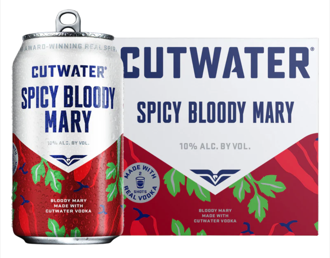Cut Water Spicy Bloody Mary 4 Pack 350ml