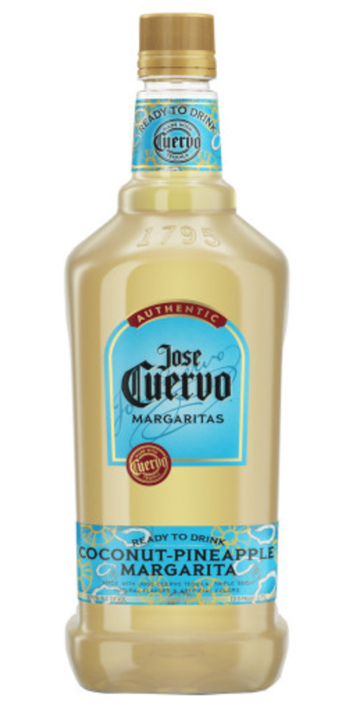 Jose Cuervo Authentic Coconut Pineapple Margaritas 1.75Lt