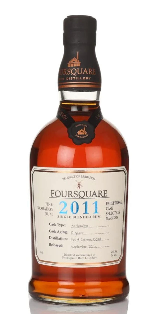 2011 Foursquare Ex Bourbon Aged 12 year Old Rum 750ml
