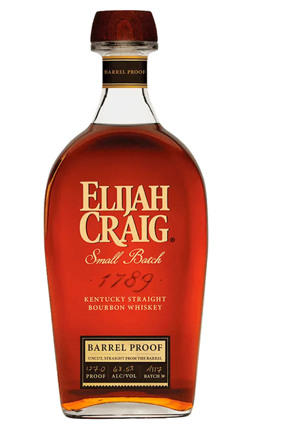 Elijah Craig Small Batch Barrel Proof 1789 B524 Kentucky Straight Bourbon Whiskey750ml