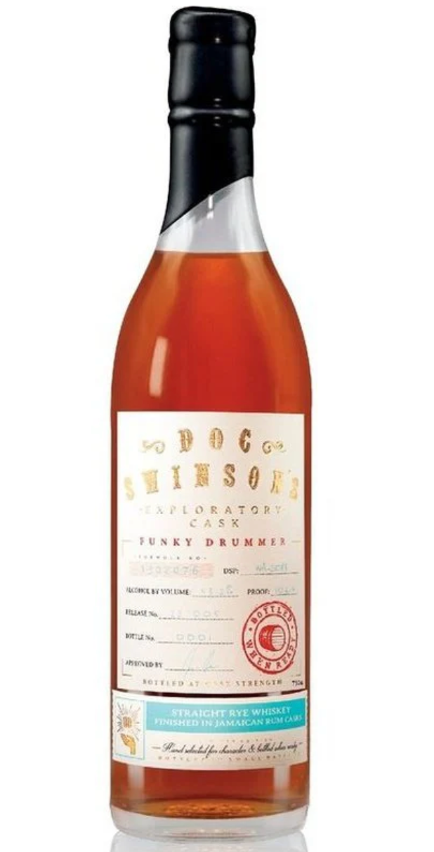 Doc Swinson's Exploratory Cask Funky Drummer Straight Rye Whiskey 750ml