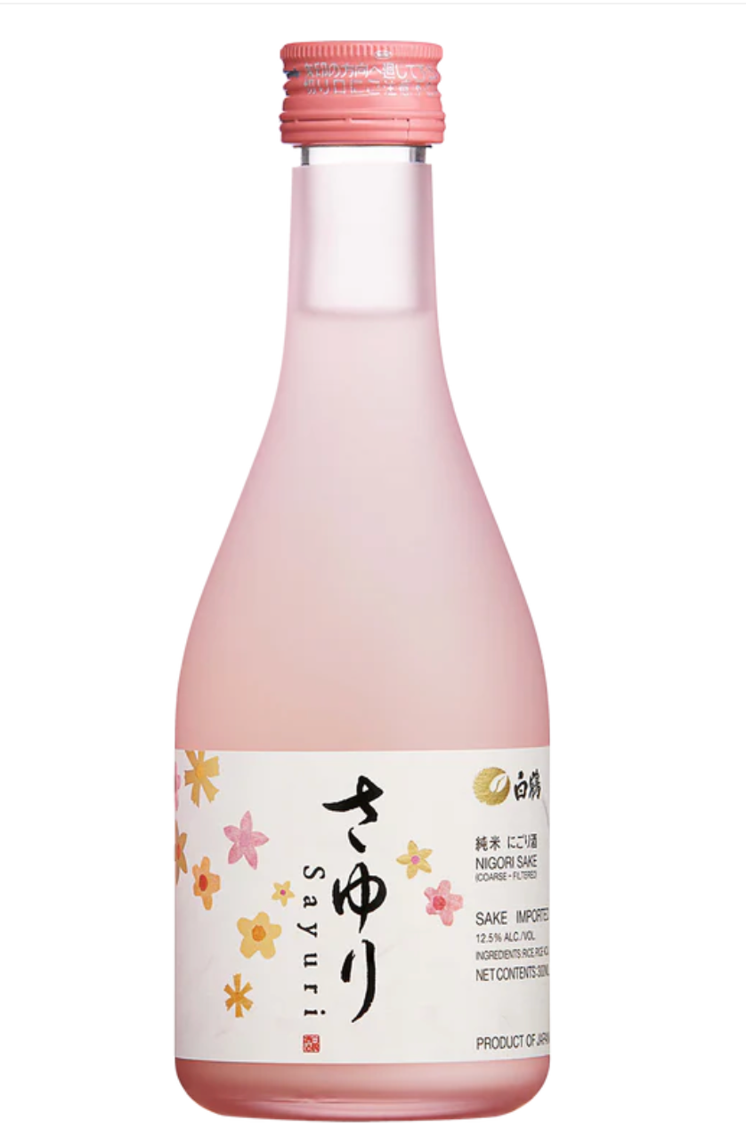 Hakutsuru Sayuri Little Lilly Junmai Nigori Sake 375ml