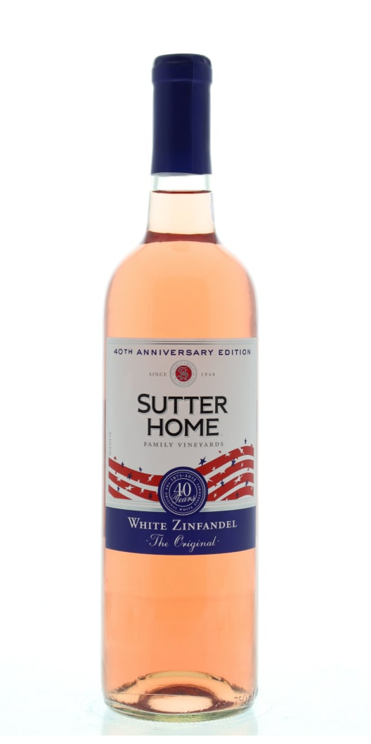 Sutter Home 40th Anniversary White Zinfandel 750ml
