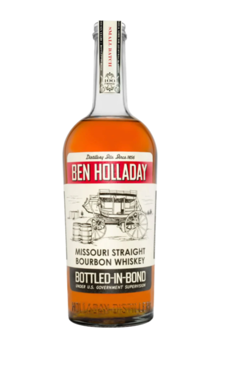 Ben Holladay 1856 Original 6 Year Old Bottled in Bond Missouri Straight Bourbon Whiskey 750ml