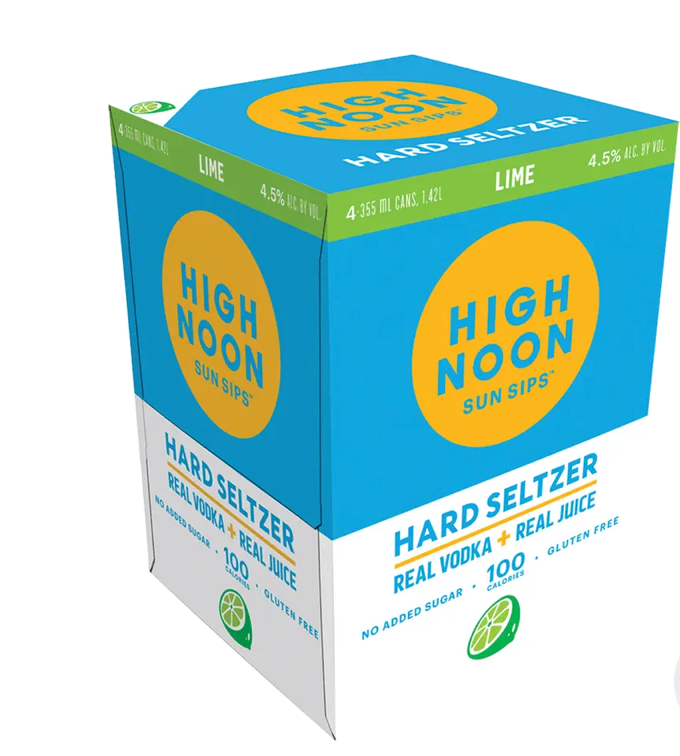 High Noon Hard Seltzer 12-Oz Can 4-Pack