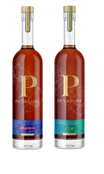 Penelope Cooper Series Rio & Havana Straight Bourbon Whiskey 750ml Bundle 2-Pack