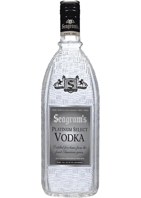 Seagram's Platinum Select 100 Proof Vodka 750ml
