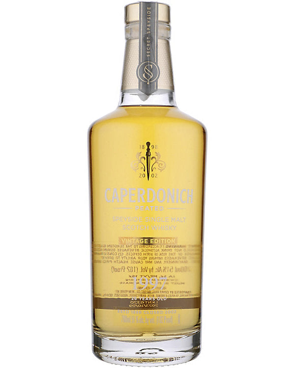 1997 Secret Speyside Caperdonich Vintage Edition Peated 26 Year Old Single Malt Scotch Whisky 700ml