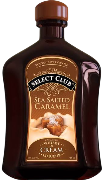 Select Club Sea Salted Caramel Canadian Whisky and Cream Liqueur 750 ml