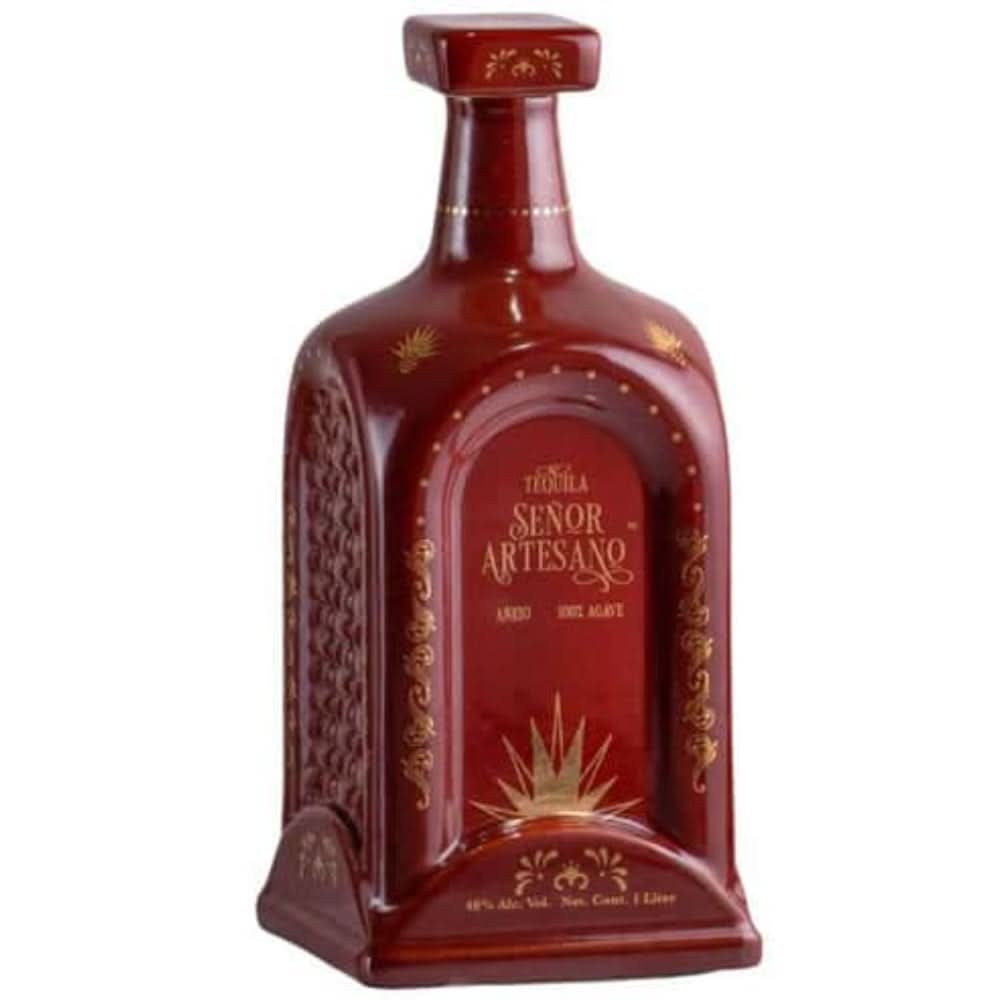 Senor Artesano Anejo Tequila Ceramic 1Lt
