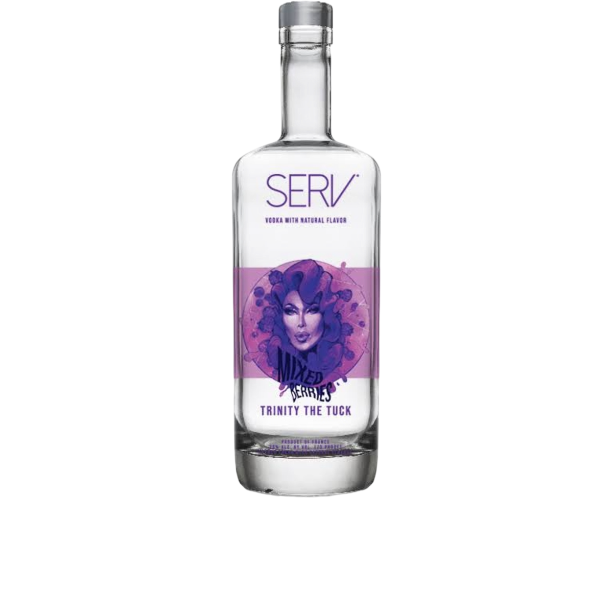 Serv Vodka With Natural Flavor Mixed Berries 750 ml