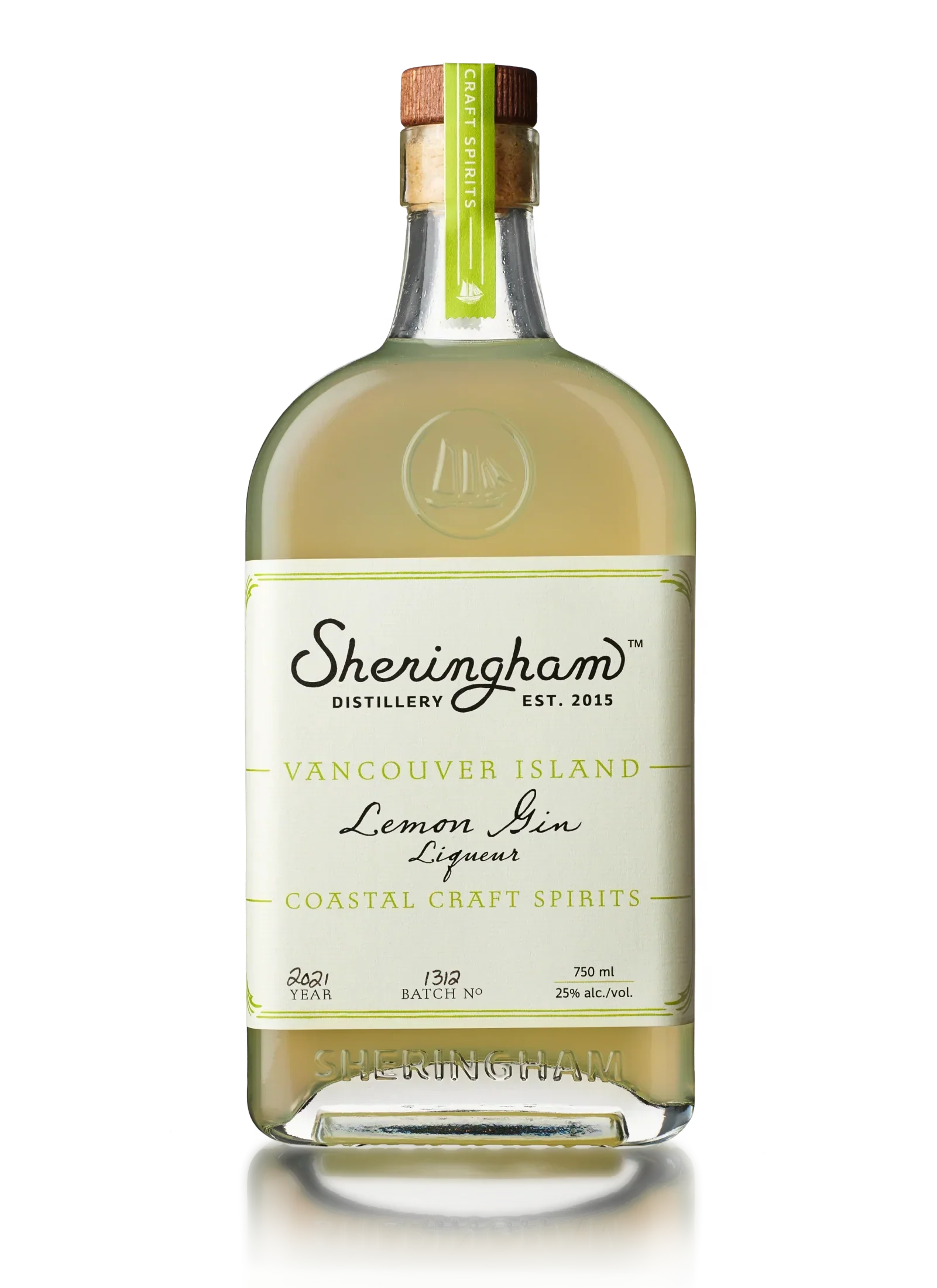 Sheringham Batch No. 1312 Lemon Gin Liqueur 750ml