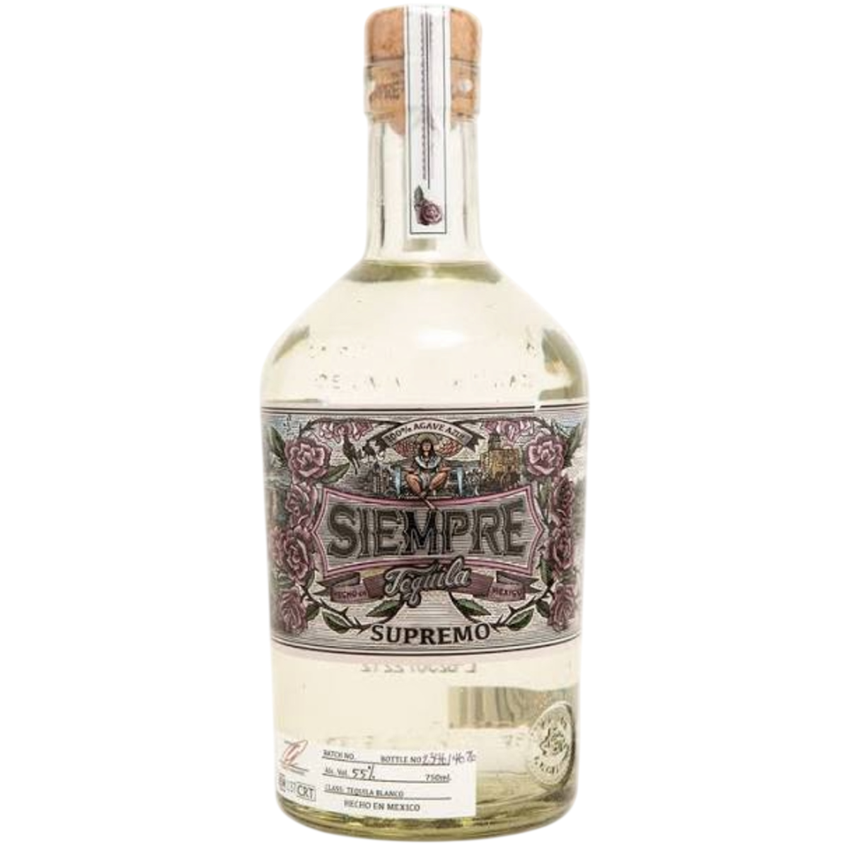Siempre Tequila Supremo Tequila Blanco 750 ML